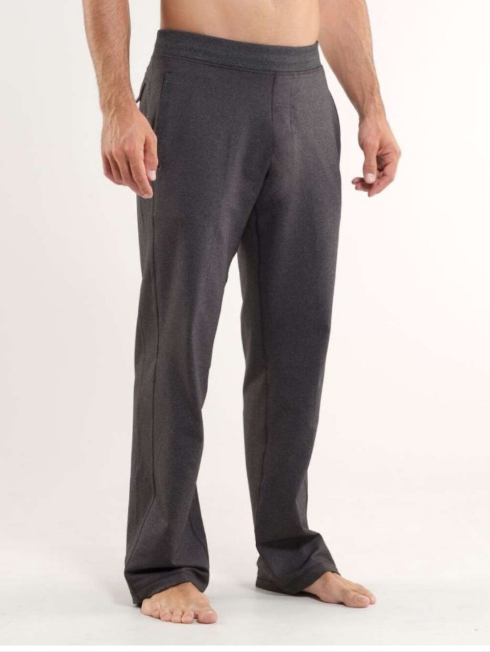lululemon athletica Men’s Kung Fu Pant — Heathered Dark Gray
